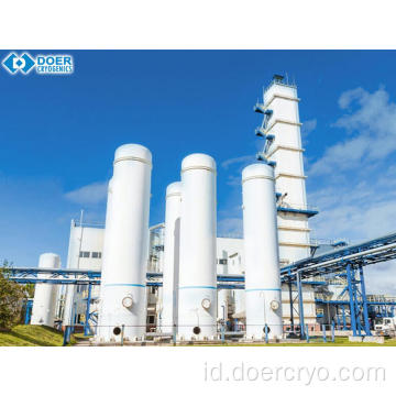 Pabrik pemisahan udara oksigen nitrogen cair